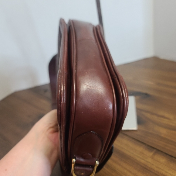 💥SALE Celine Macadam Carriage Rare has COA vintage leather canvas shoulder bag - Picture 15 of 16